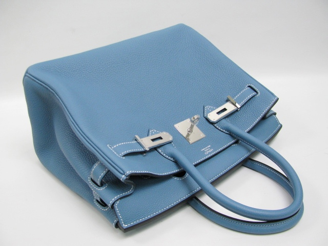 エルメス バーキン30-トリヨンクレマンス-ブルージーン